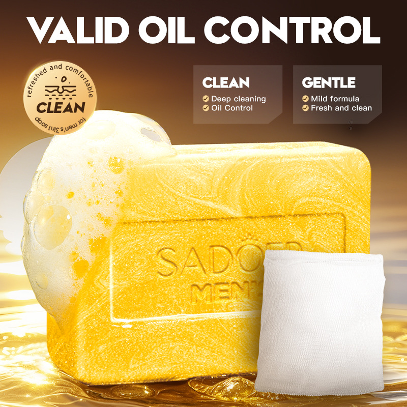 Luxury Men'S 3-In-1 Golden Cle - Castor Oil Soap recension och pris