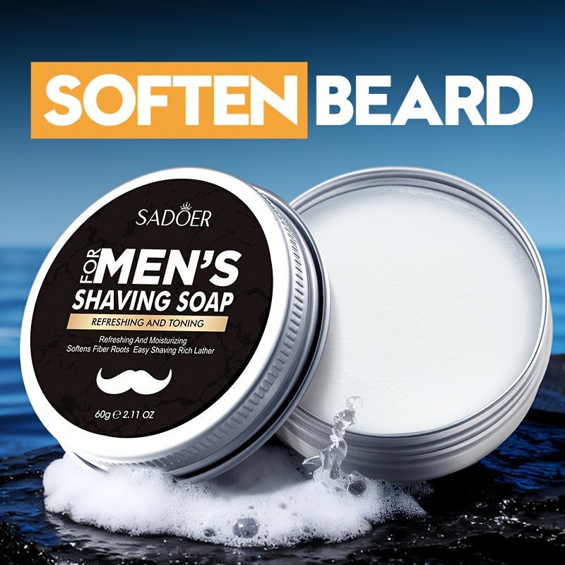 Men's Shaving Soap, Containing - Soap Making Olive Oil recension och pris