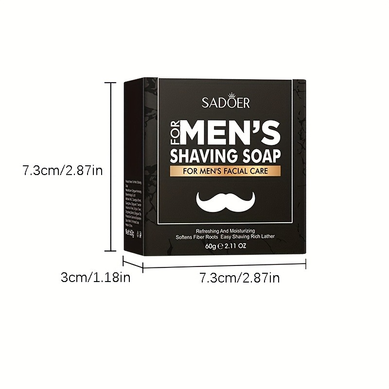 60G/Box Shaving Soap, Contains - Soap Making Olive Oil recension och pris