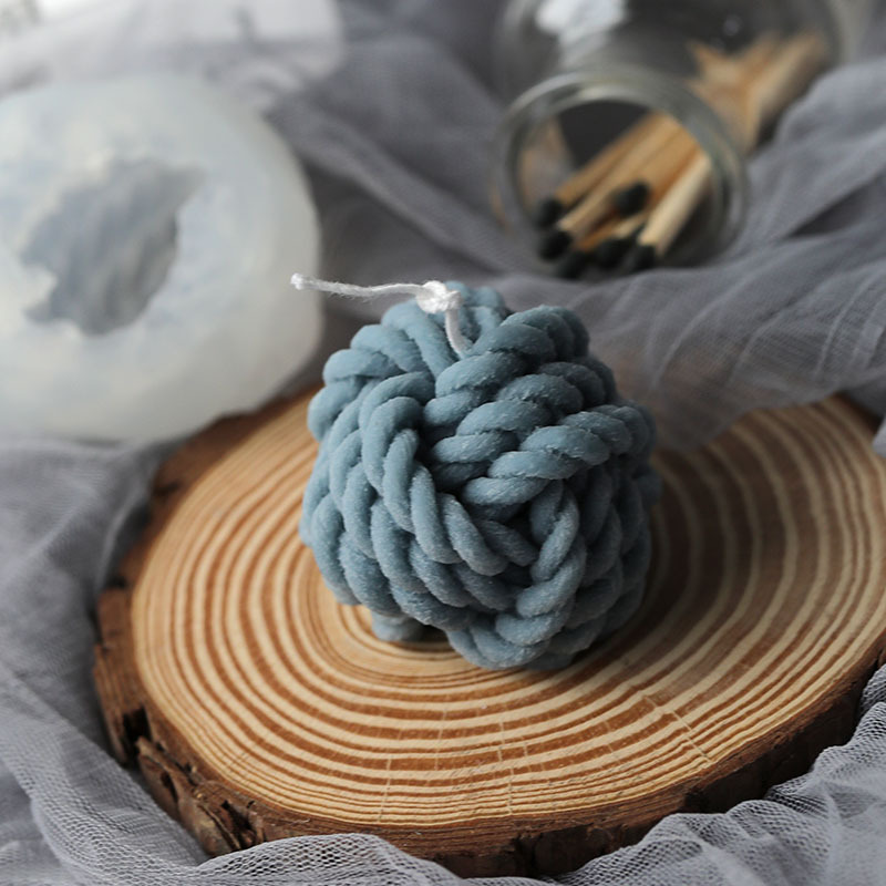 3D Wool Shape Candle Mold Scen - Soap Making Chemical recension och pris