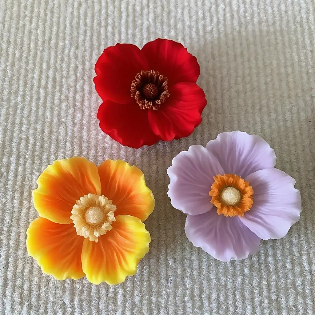 Flower Silicone Candle Mold, C - Soap Making Chemical recension och pris