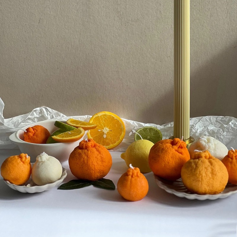 Orange Fruit Candle Mold DIY S - Soap Making Gel recension och pris