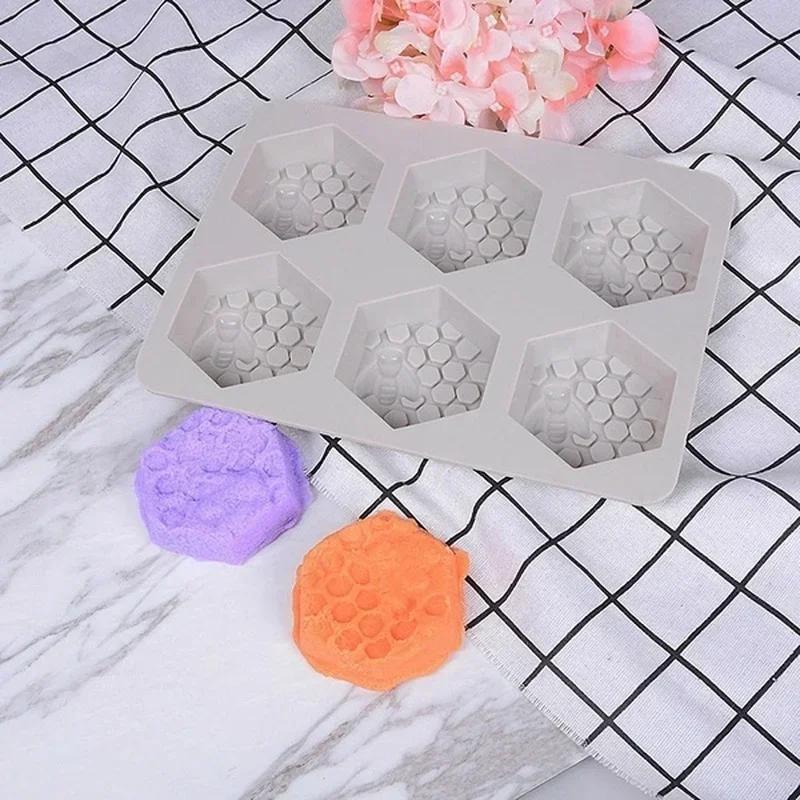 Bee Shape Silicone Mold DIY Ha - Soap Making Gel recension och pris