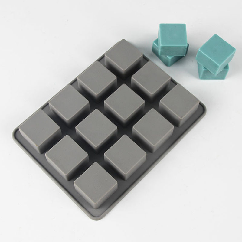 1 PCS Silicone Soap Molds 12 C - Soap Making Gel recension och pris