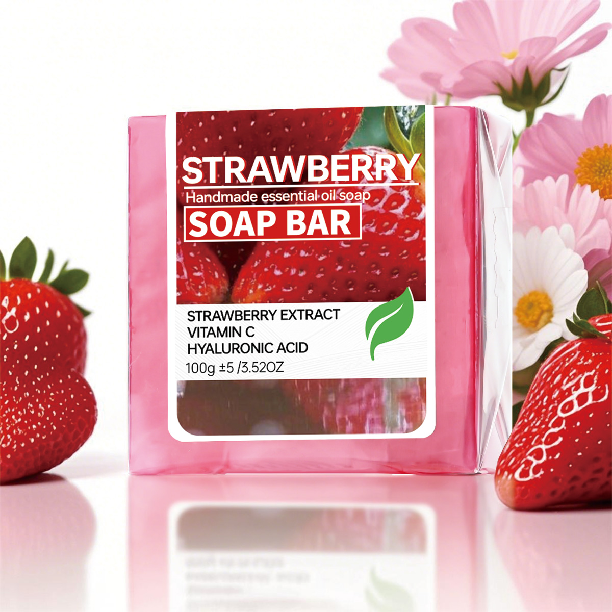 Strawberry Fruit Jam Puree Ess - Castor Oil Soap recension och pris