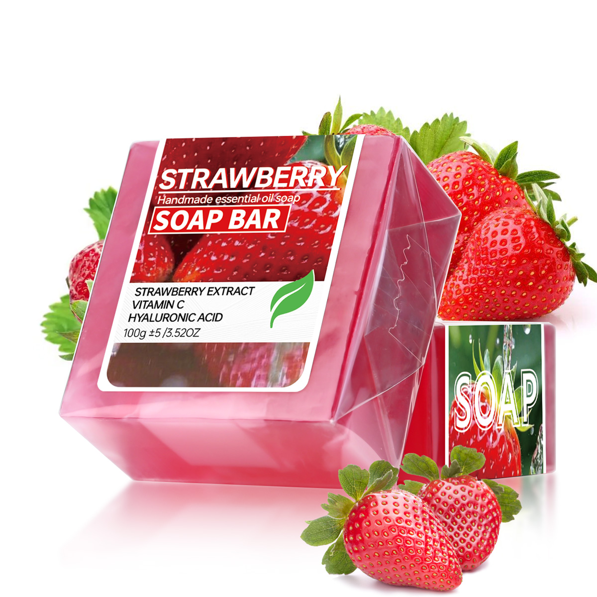 Strawberry Fruit Jam Puree Ess - Castor Oil Soap recension och pris