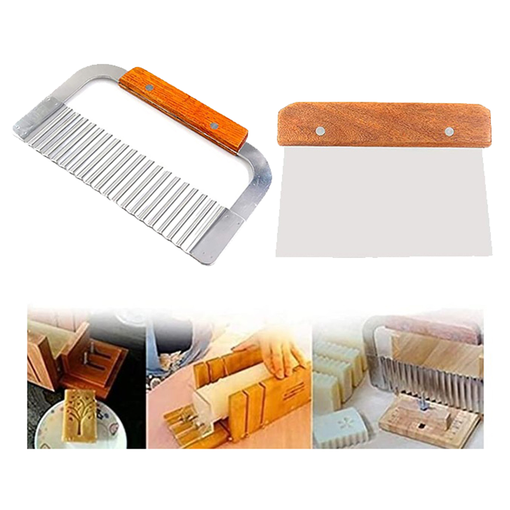 2 Pack Stainless Steel Wavy &  - Soap Making Supplies Australia recension och pris