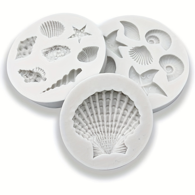 3pcs/set, Shell Mold Set, Irre - Soap Making Chemical recension och pris