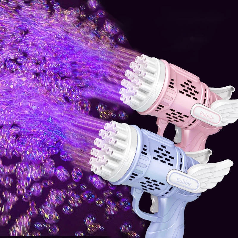 Bubble Gun Kids Toys Rocket 32 - Soap Making Cold Process recension och pris