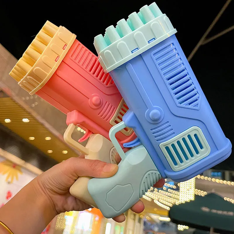 Bubble Gun Kids Toys Rocket 32 - Soap Making Cold Process recension och pris