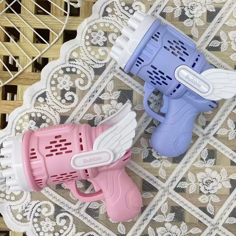 Bubble Gun Kids Toys Rocket 32 - Soap Making Cold Process recension och pris