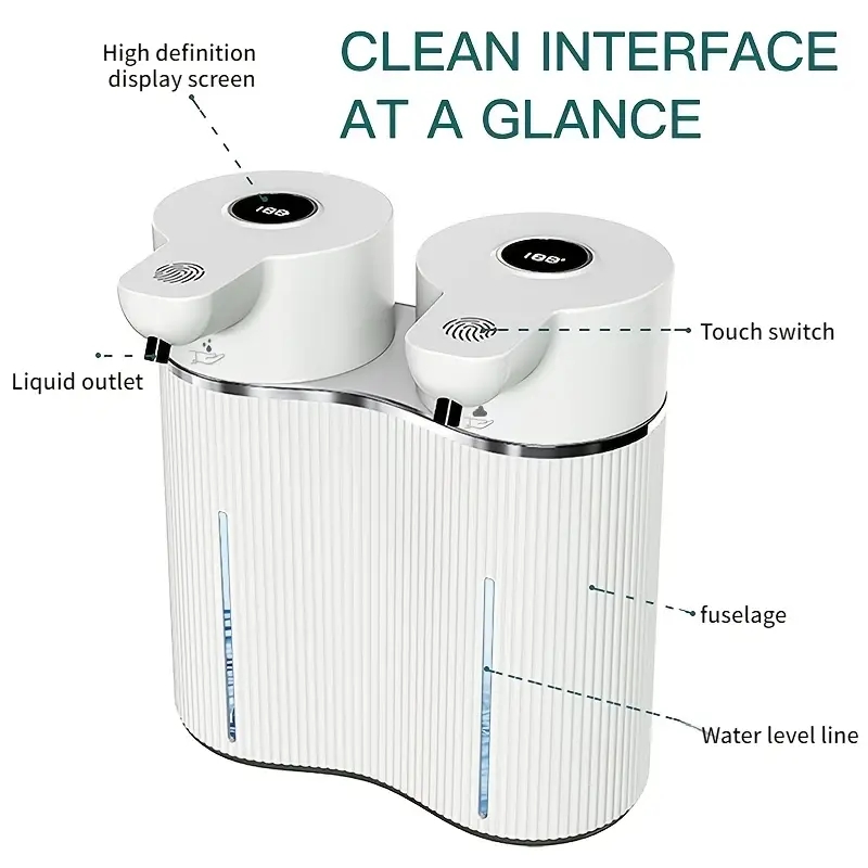 Double-Head Touchless Foam/Gel - Soap Making Lab recension och pris