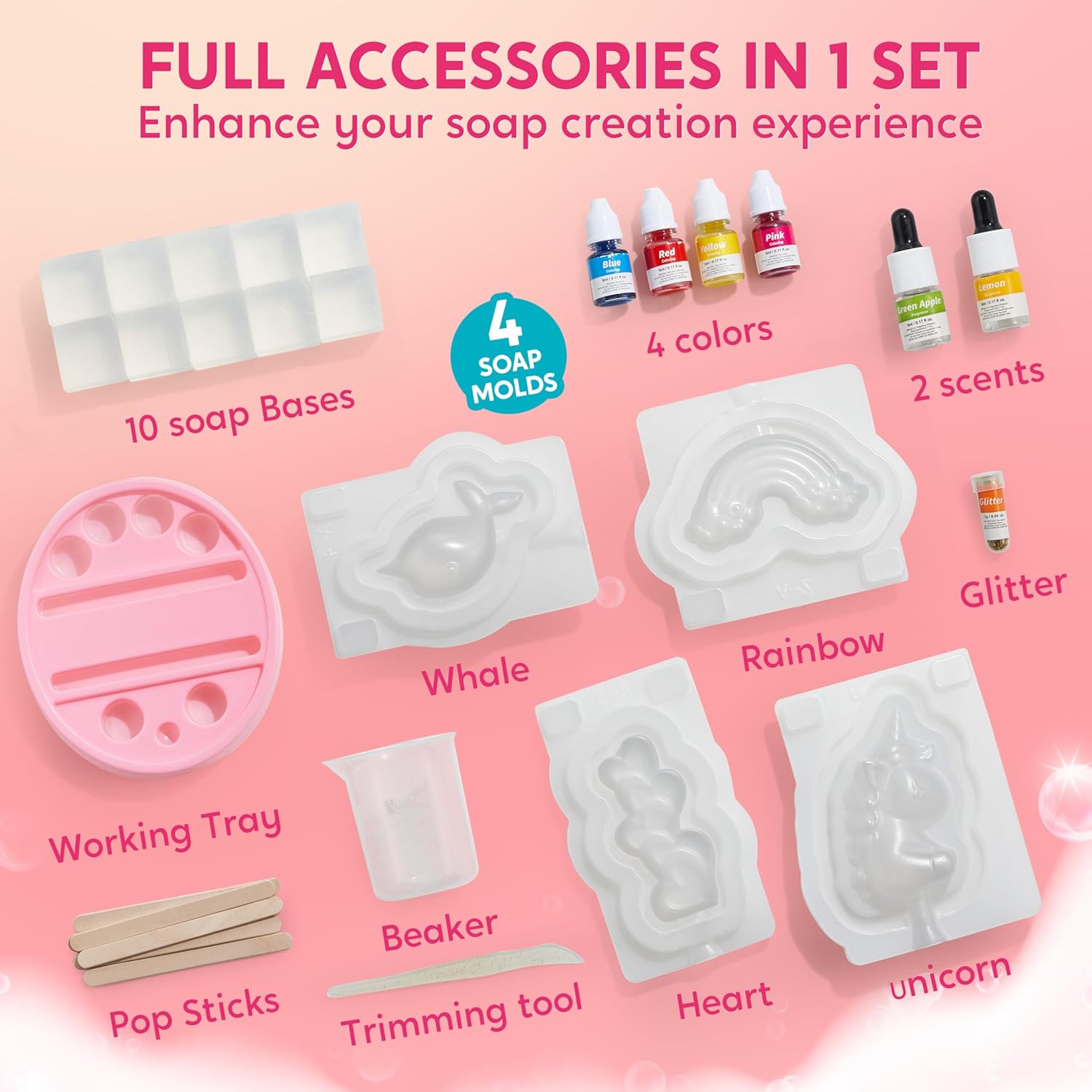 JOYFY Unicorn Soap Making Kit  - Soap Making Lab recension och pris