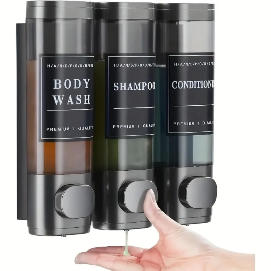 Wall Mounted Triple Shampoo Co - Soap Making Gel recension och pris