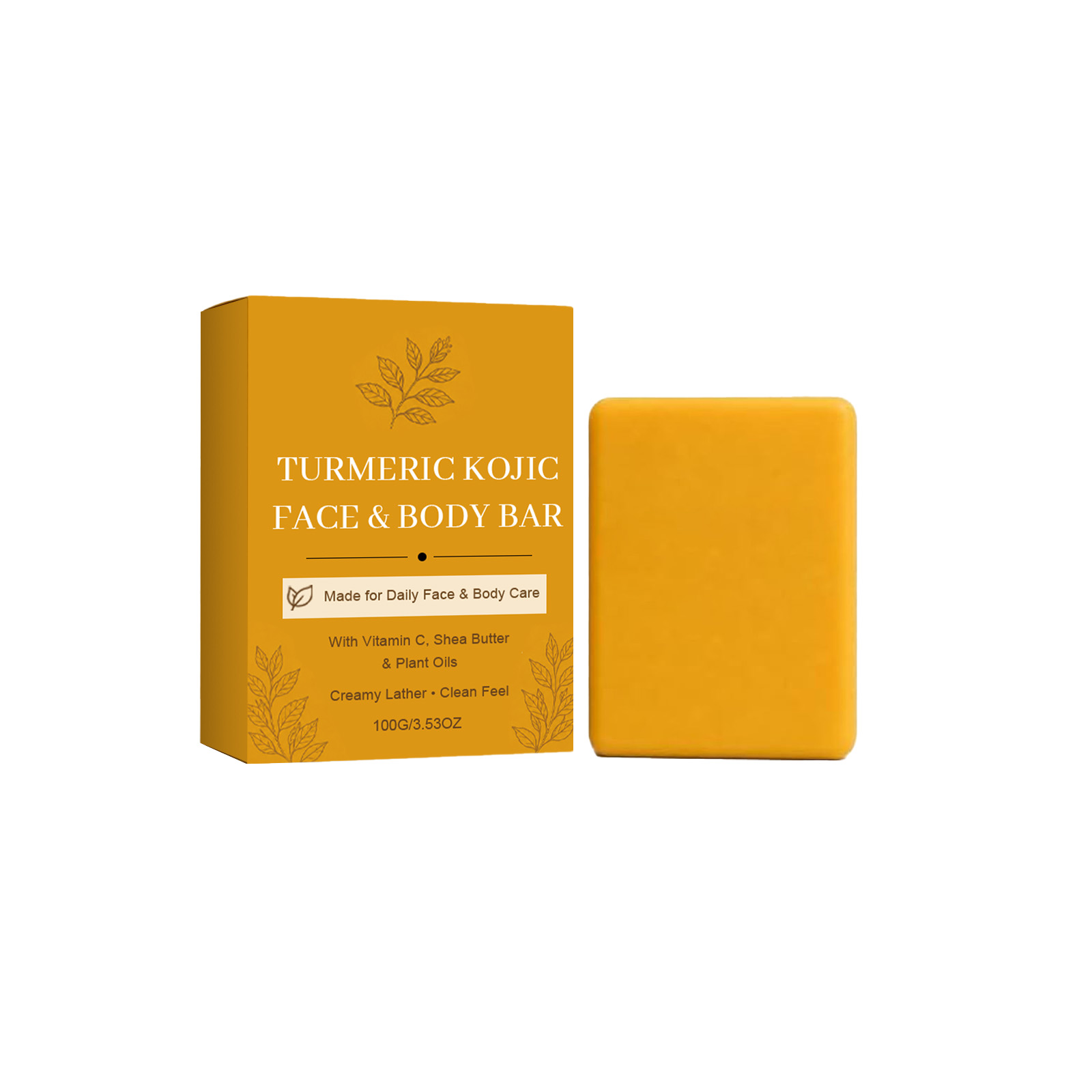Turmeric Kojic Acid Handmade S - Castor Oil Soap recension och pris